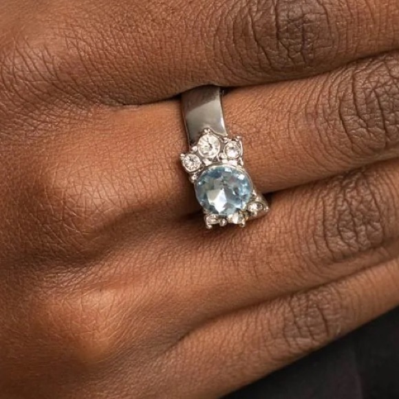ROYAL Till The End - blue - Paparazzi ring